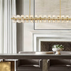 Niko Wine-Glass Rectangular Chandelier 54''