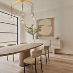 Hemisphere Round Chandelier 36''