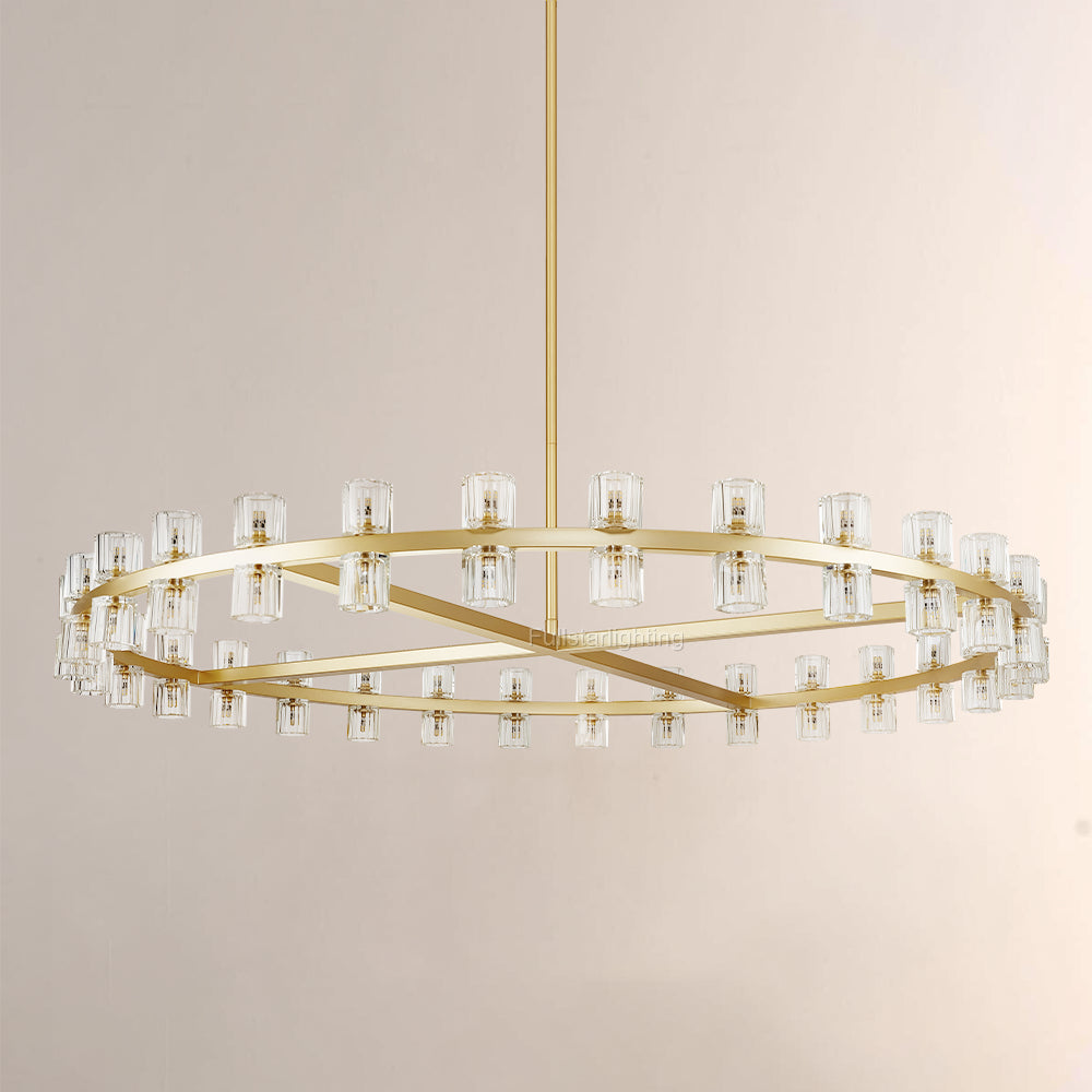 Niko Wine-Glass Round Chandelier 60''