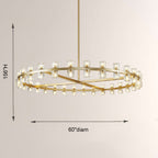 Niko Wine-Glass Round Chandelier 60''