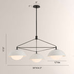 Godwin Round Ceramic Chandelier