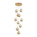 Gold Staircase Chandelier