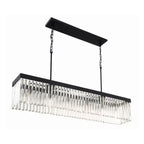 Grentl Crystal Rectangle Chandelier - kimoylights
