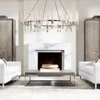 Gunda Round Chandelier 46"