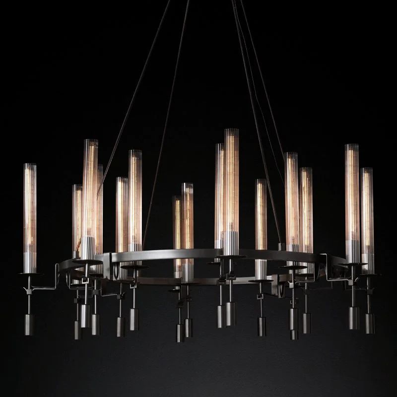 Gunda Round Chandelier 46"