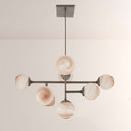 Harris Linear Glass Chandelier