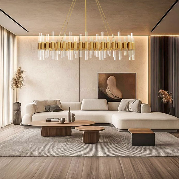 Haskel Oval Chandelier