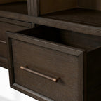 Hattie Triple Entryway Cabinet in Oak  69.75"W