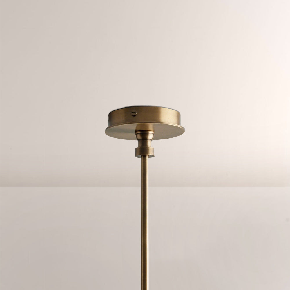 Hastings Round Brass Chandelier