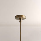 Hastings Round Brass Chandelier