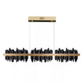 Hill Modern Sculpture Linear Chandelier - thebelacan