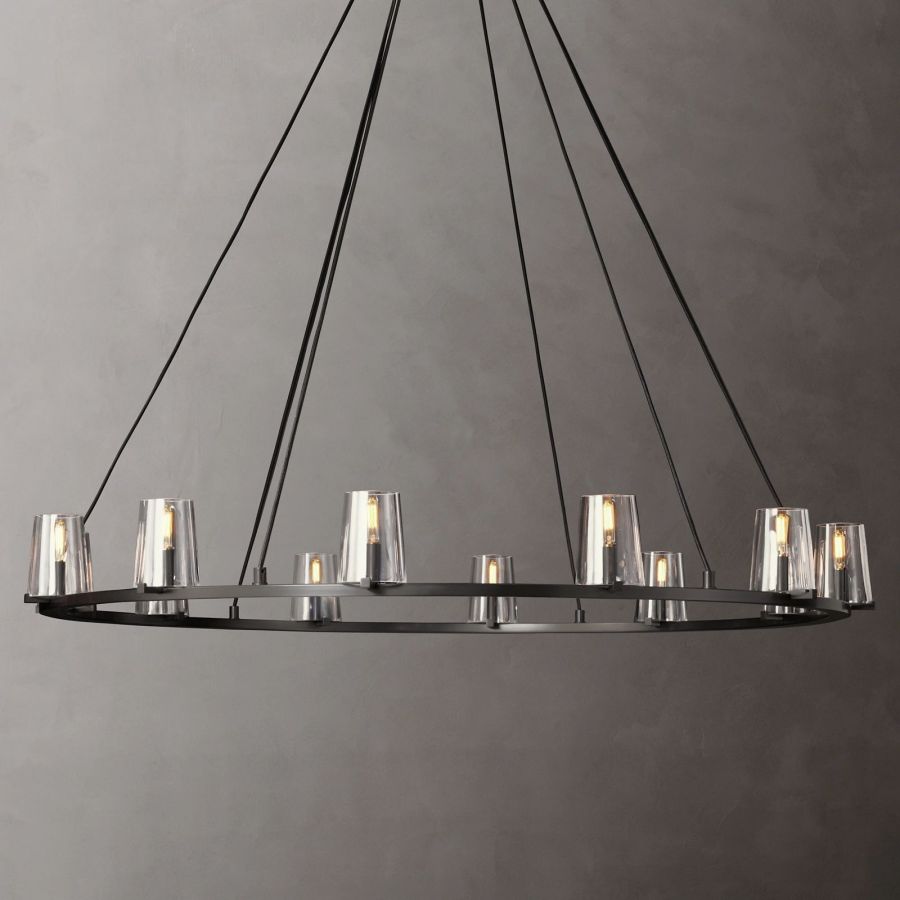 Hippodir Round Chandelier 60"