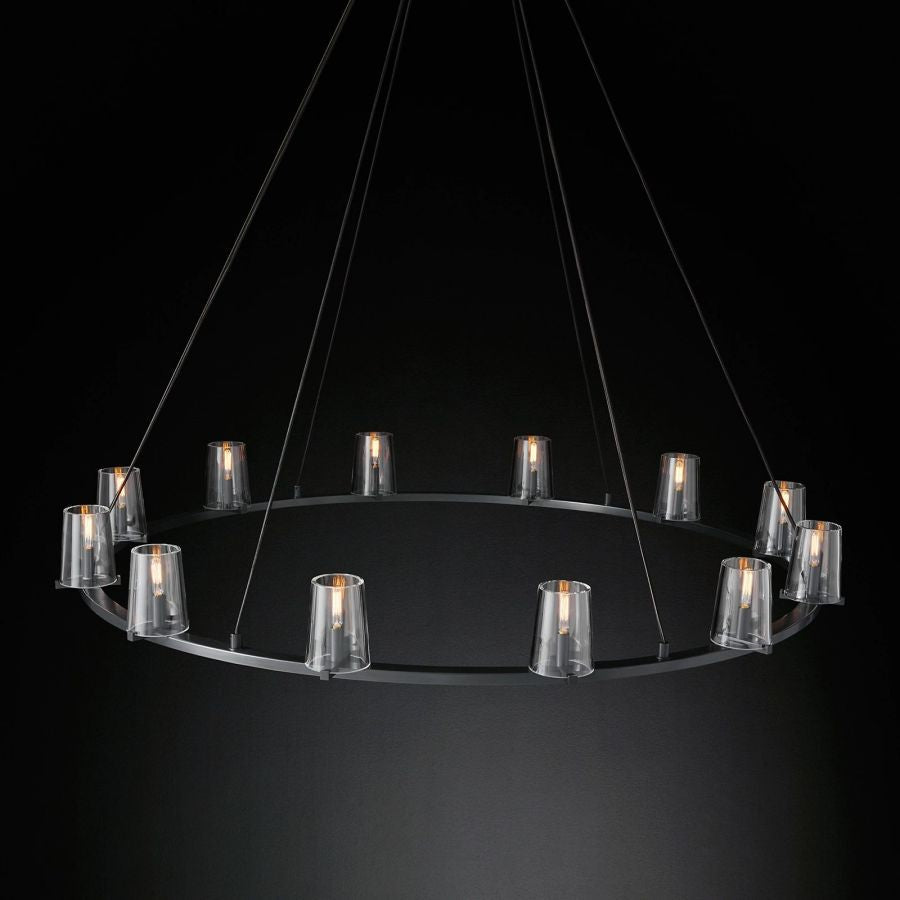 Hippodir Round Chandelier 60"