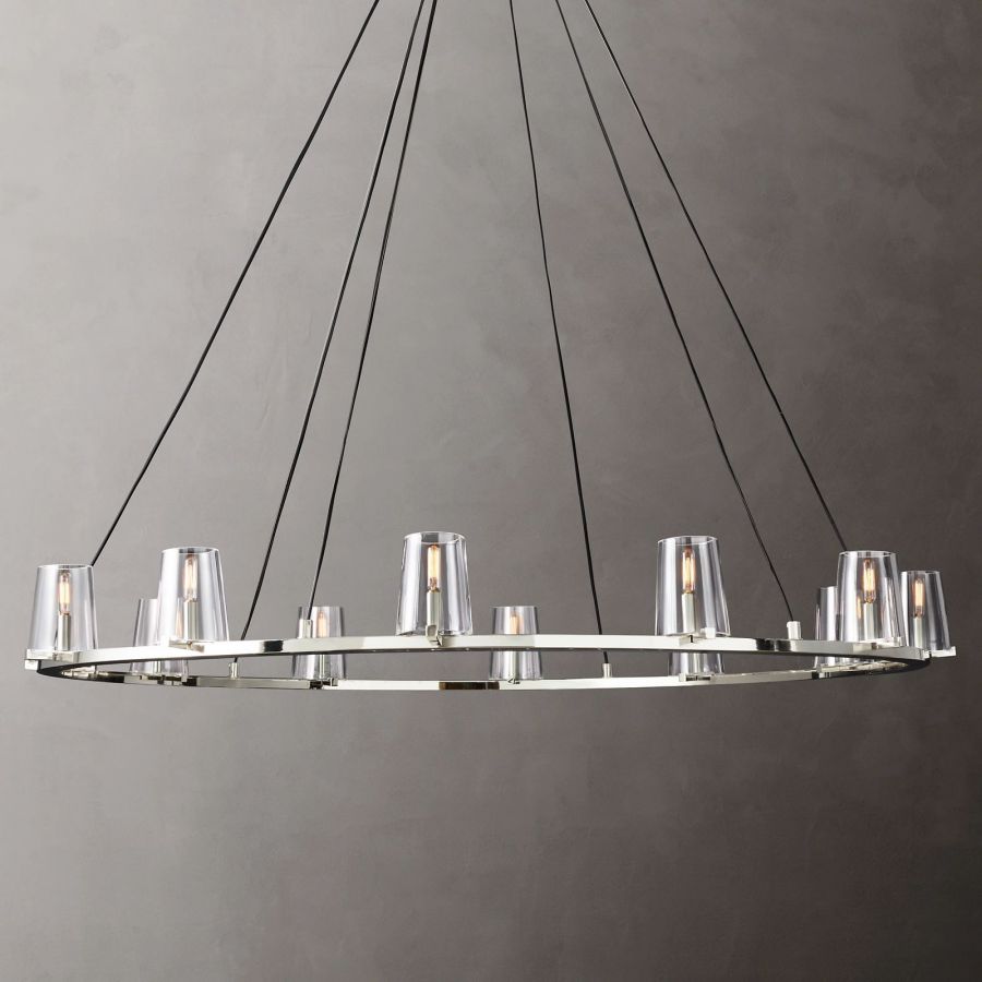 Hippodir Round Chandelier 60"