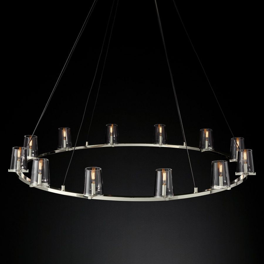 Hippodir Round Chandelier 60"