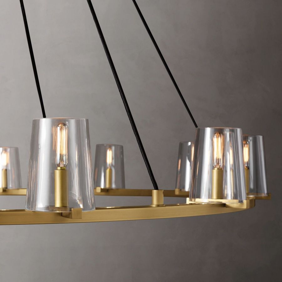 Hippodir Round Chandelier 60"