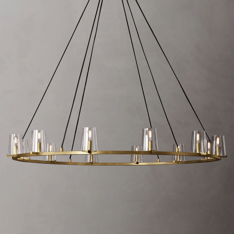 Hippodir Round Chandelier 60"