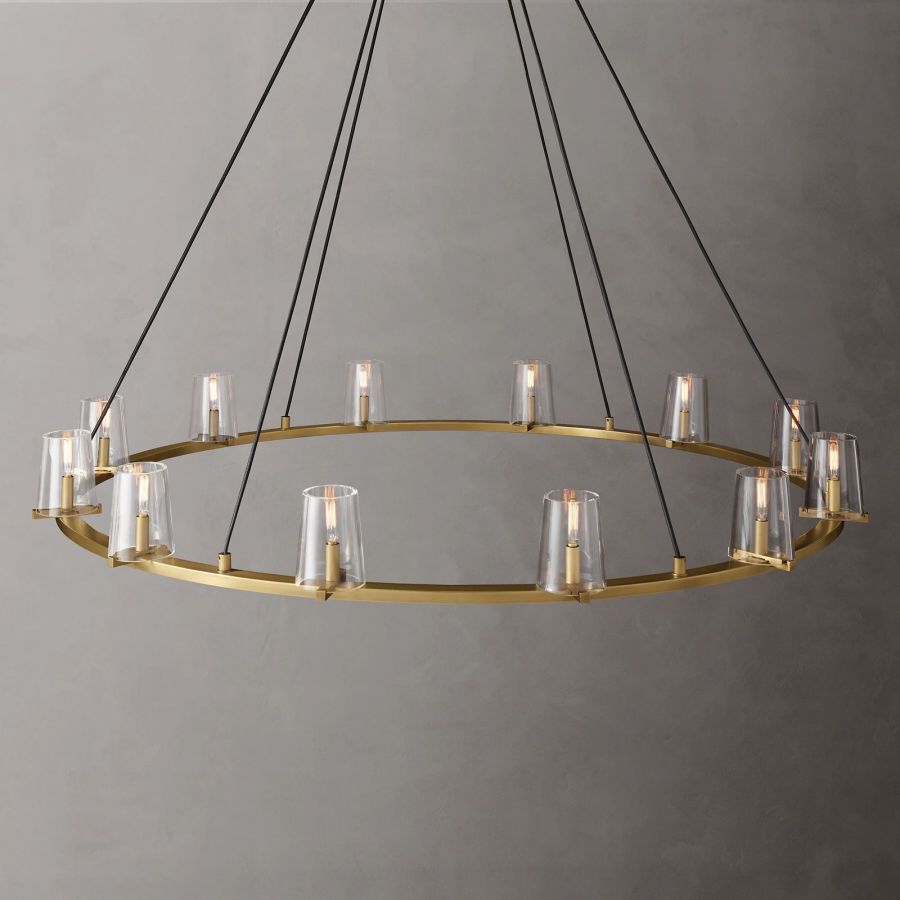 Hippodir Round Chandelier 60"