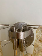 Murano Wall light Drop Amber