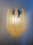 Murano Wall light Drop Amber