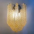 Murano Wall light Drop Amber