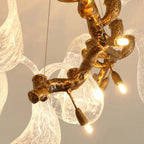 Icarus Wings Branch Chandelier - kimoylights
