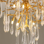Icicle Crystal Luxury Branch Chandelier  - kimoylights
