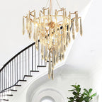 Icicle Crystal Luxury Branch Chandelier  - kimoylights