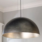 Industrial Dome Shade Island Pendant 30"