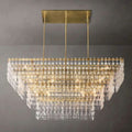 Iralier 4-Tier Rectangle Chandelier 72"