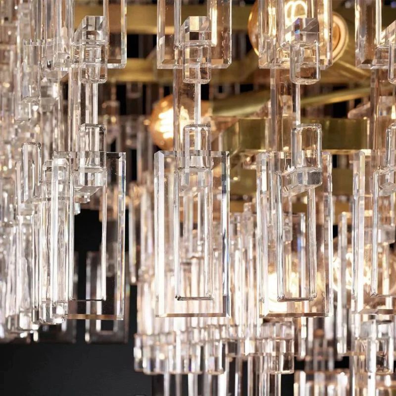 Iralier Rectangle Chandelier 60"
