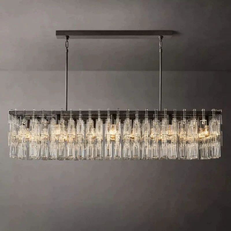 Iralier Rectangle Chandelier 60"