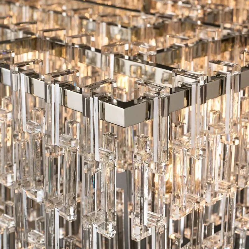 Iralier Rectangle Chandelier 60"