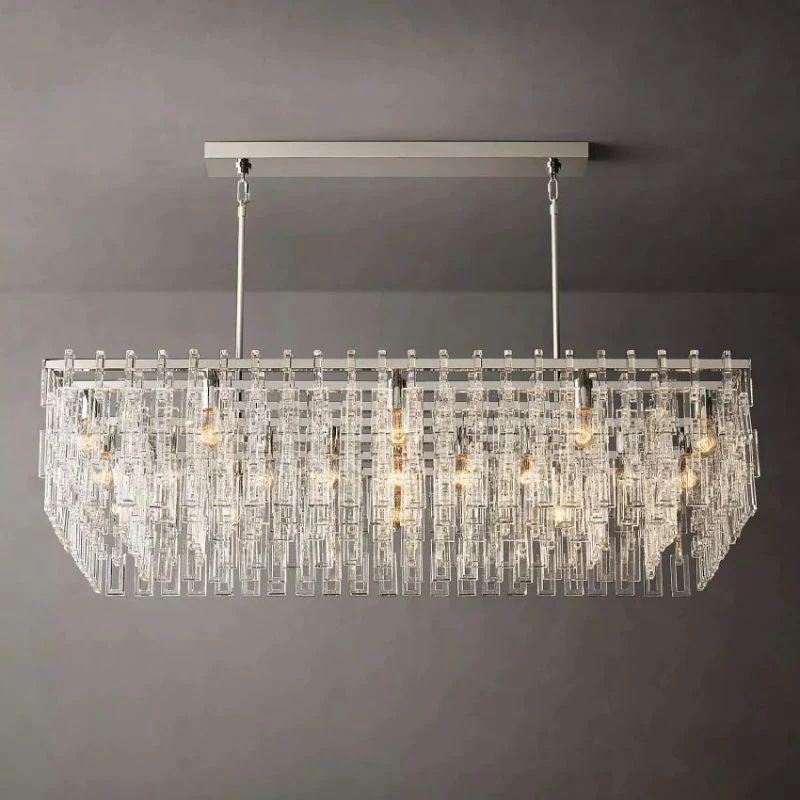 Iralier Rectangle Chandelier 60"