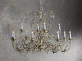 Kalie Crystal 12 Lights Pendant Chandelier 46"