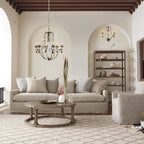 Kalie Crystal 6 Lights Pendant Chandelier