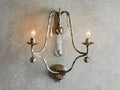 Kalie Crystal 2 Lights Wall Sconce