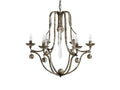 Kalie Crystal 6 Lights Pendant Chandelier