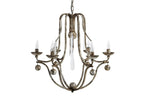 Kalie Crystal 6 Lights Pendant Chandelier