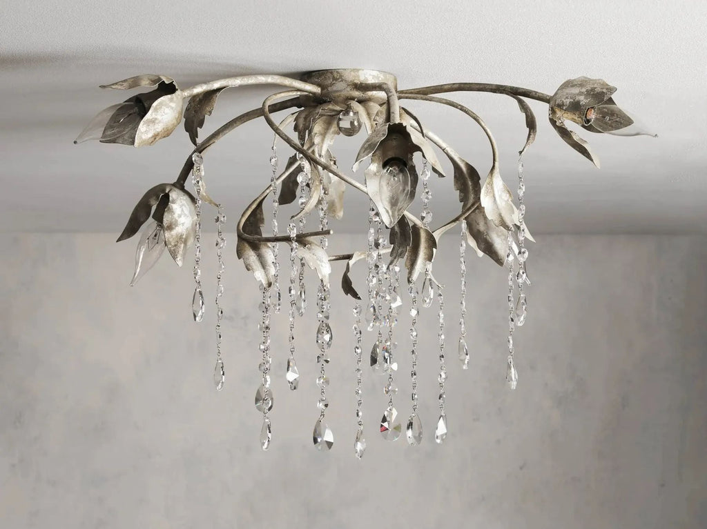 Kalie Crystal Flushmount Ceiling light 23.5"- 32"D