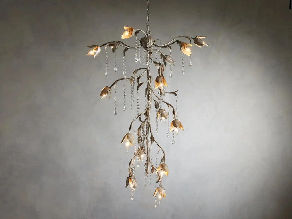 Kalie Crystal  Pendant Light  54"H
