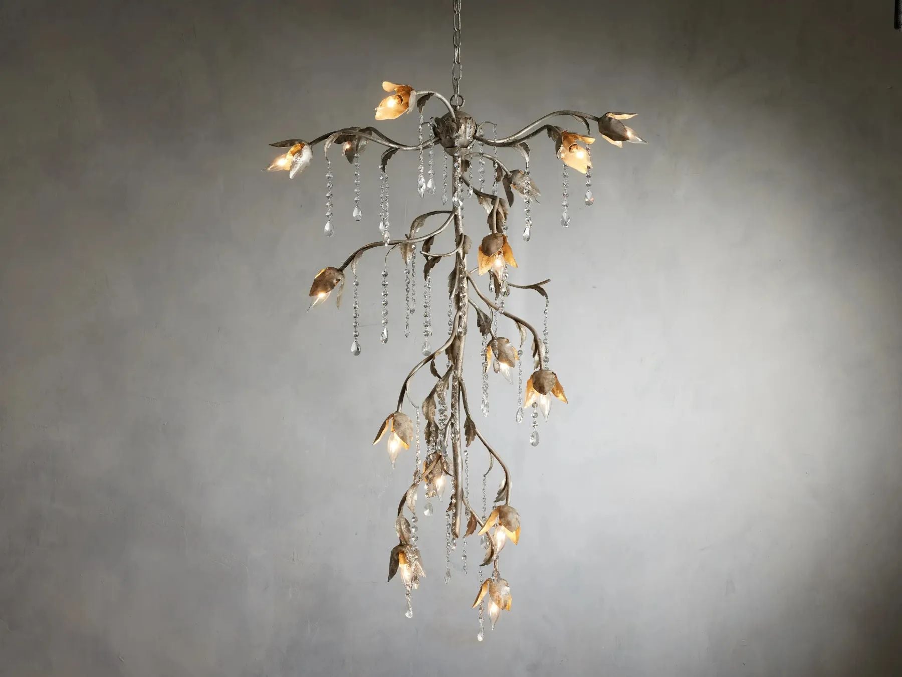 Kalie Crystal  Pendant Light  54"H