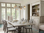 Kalie Crystal Rectangular Chandelier 61"  71“ - Silver