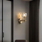 Kelly Glass Short Wall Sconce
