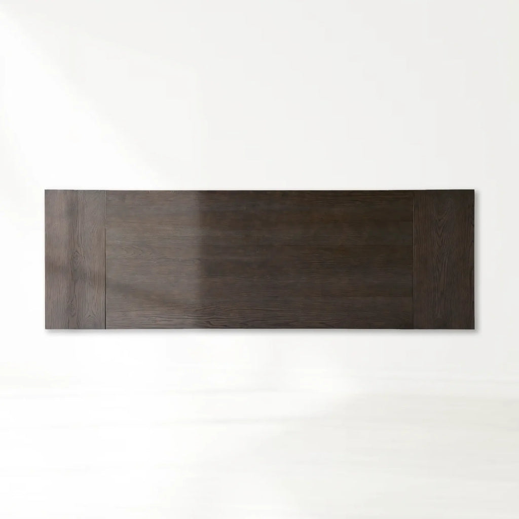 Kenway Handcrafted Double Pedestal Trestle Dining Table