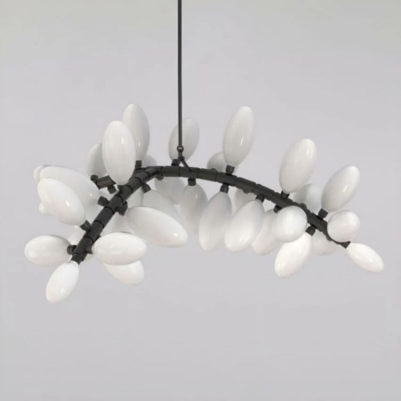 Kevin Art Grape 37-Light Chandelier 56" W -kimoylights