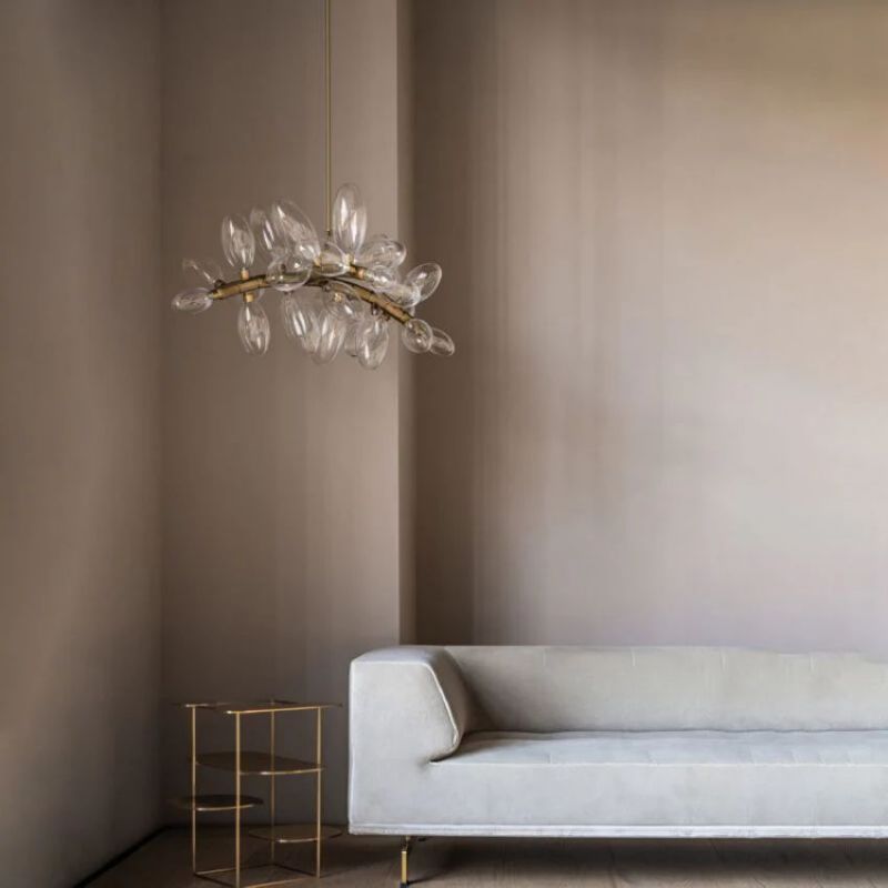 Kevin Art Grape 37-Light Chandelier 56" W -kimoylights