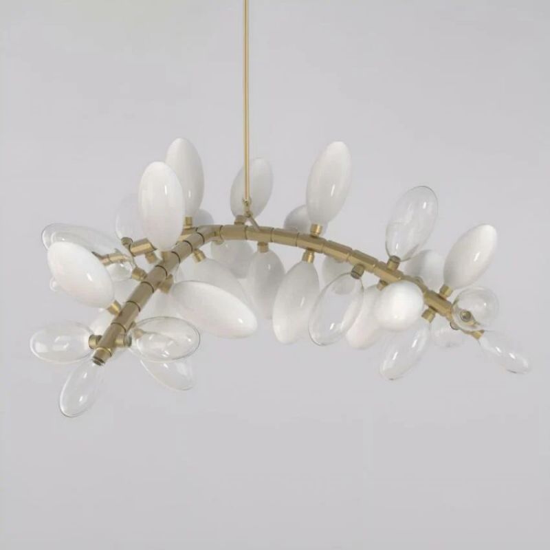 Kevin Art Grape 37-Light Chandelier 56" W -kimoylights