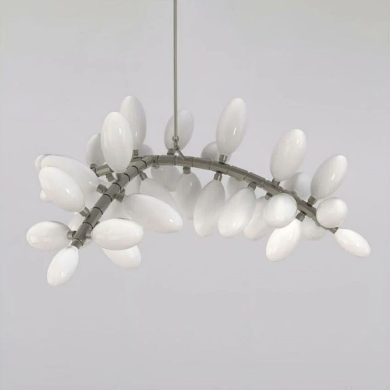 Kevin Art Grape 37-Light Chandelier 56" W-kimoylights