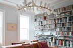 Kevin Art Grape 44-Light Chandelier 76"W - kimoylights